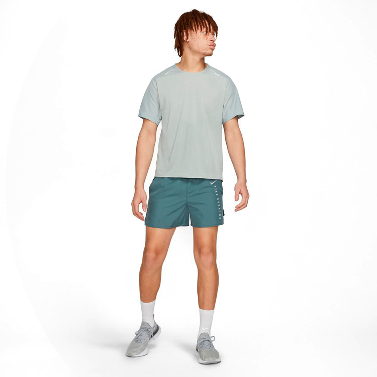Футболка мужская Nike M NK RN DVN TECHKNIT ULTRA SS L Голубой photo 7